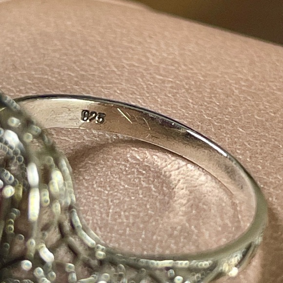 3ct ALEXANDRITE !! Lab created Alexandrite w/ Filigree syle ring.… - Picture 6 of 9